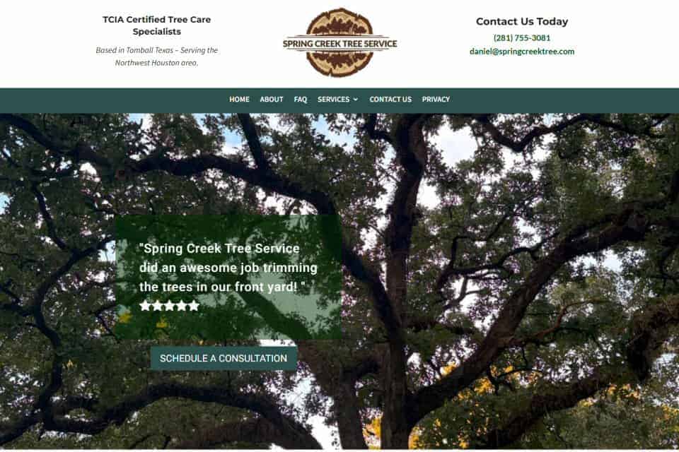 Spring Creek Tree Service by Specialty Steel Supply